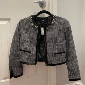 H&M Size 8 Cropped Blazer